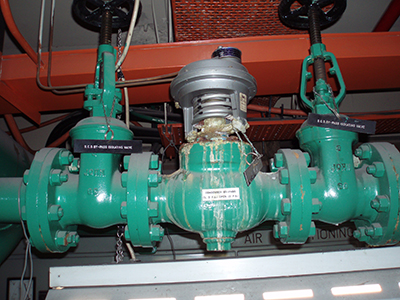 pneumatic condenser-water-valve