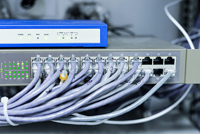 Case Studies - building systems integration commercial building network switch and router