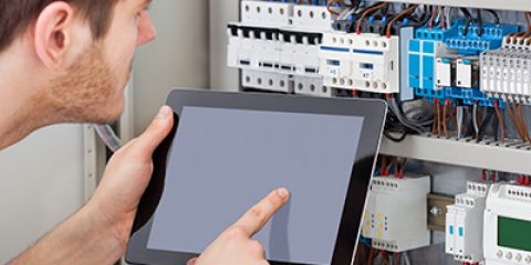 Building Management system integration into mechanical switchboard