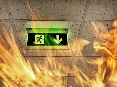 emergency exit lights repairs and six monthly maintenance