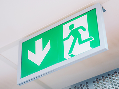 emergency lighting for residential apartment blocks