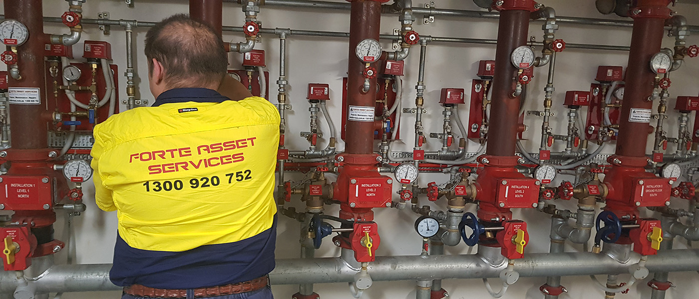 Fire Protection Team performing Annual Fire Safety Statement inspections | afss